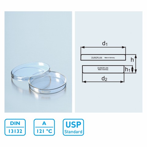 培養皿(DURAN)可乾熱